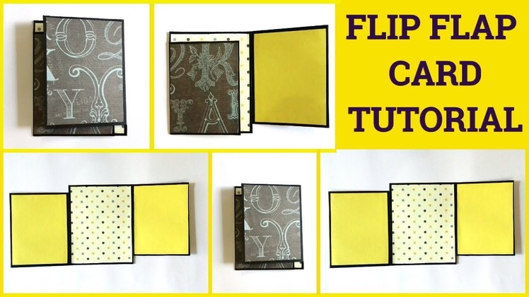 Flip Flap Card Tutorial | By Sangitaa Rawat | Card Ideas | Anniversary Special | DIY | Easy Tutorial