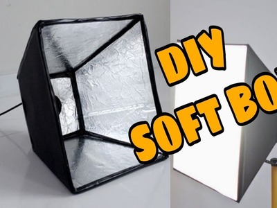 How I Made my own Soft box (DIY)