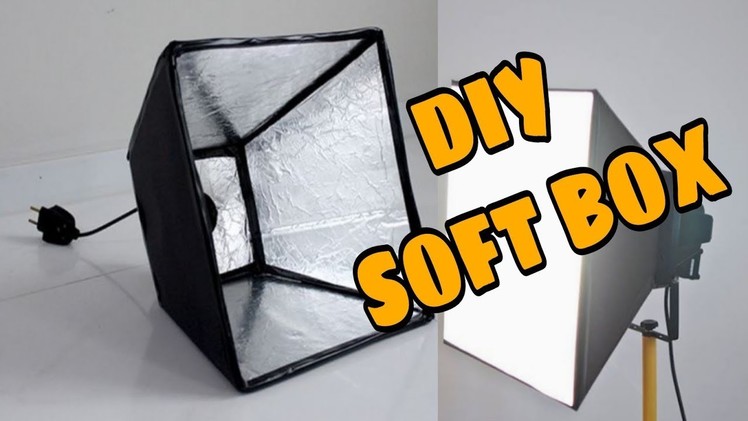 How I Made my own Soft box (DIY)