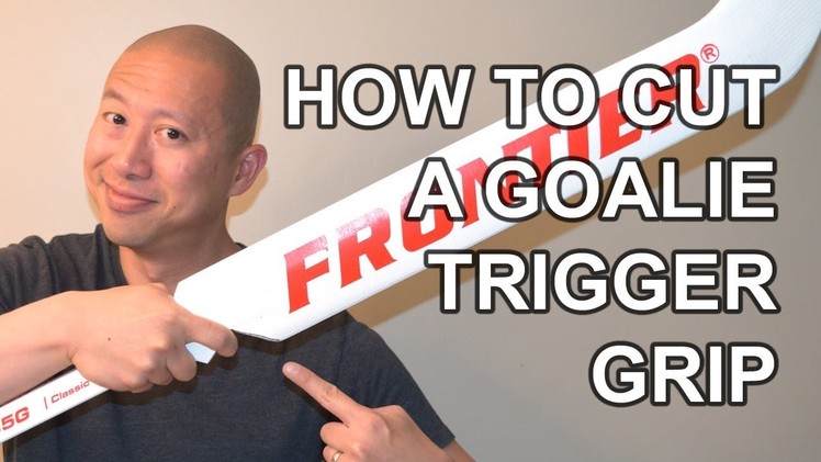 How to Cut a Goalie Trigger Grip - DIY VOG MOD