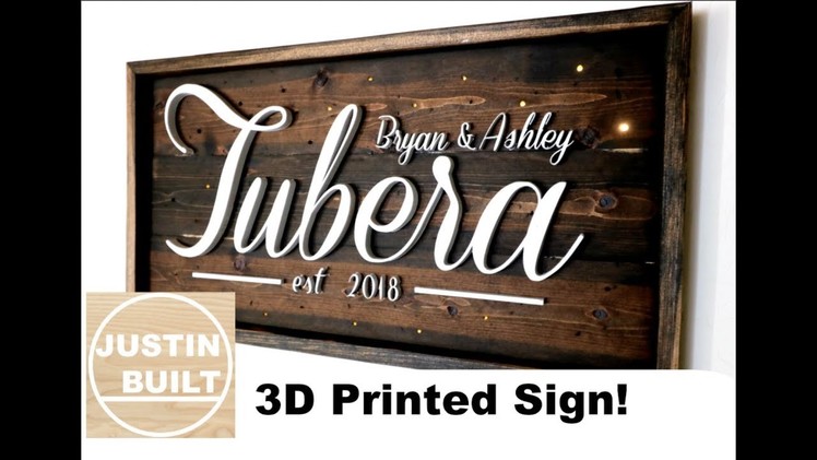 How to Make a DIY 3D Printed Sign!