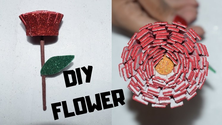 How To Make Beautiful DIY Foam Sheet Flower I DIY Foam Sheet Flower