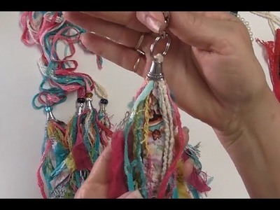 How to Make Fabric and Fiber Tassels Tutorial