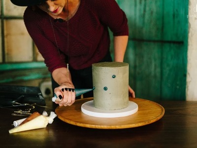 Industrial Wedding Cake Decoration DIY