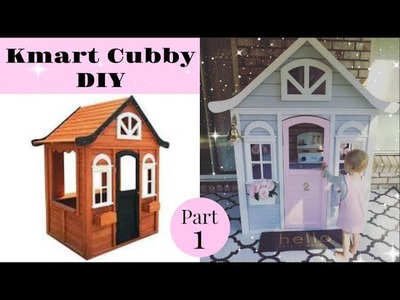 Kmart Cubby DIY : PART 1 - The Process