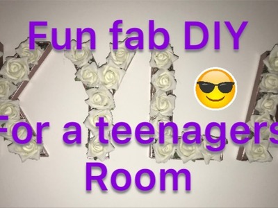 NAME  **DIY** for a teenage bedroom wall