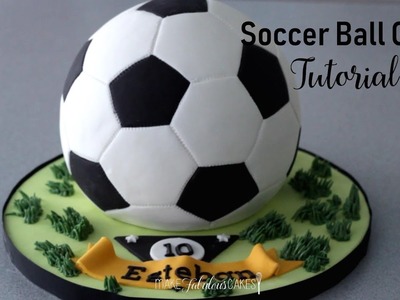 Soccer Ball Cake Tutorial (Football Cake)