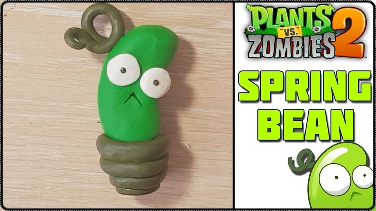 Spring Bean from Plants vs Zombies 2 ! Polymer clay tutorial