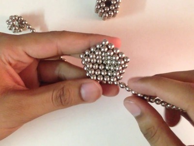 Tutorial how to make spinner with buckyballs (magneticballs,zenmagnets,neocube, neodymiumball neodot