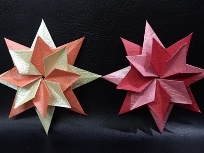 3分鐘教你摺 立體星星 Origami Star