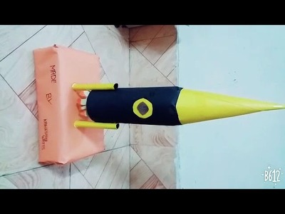 3d shapes project for schools    project of rocket.     It is so easy to make