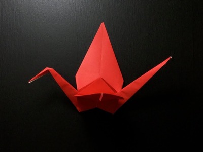 ASMR Silent Traditional Origami Crane Tutorial