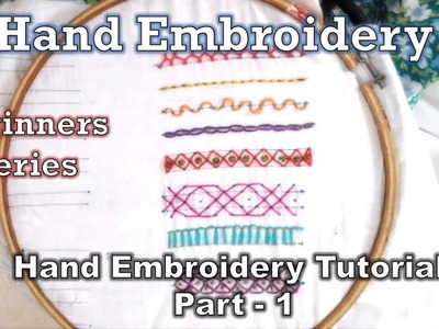 Hand Embroidery Course | Running Stitch & Variations | Beginner Level