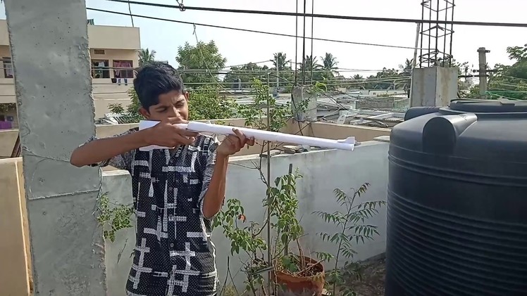 How to Make a Giant Double Barrel Gun That Can Shoot | Paper Gun Toy