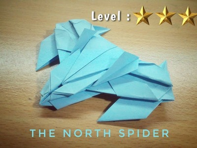 Origami Plane Papertoy - THE NORTH SPIDER - deyeight collection 2018 (re)