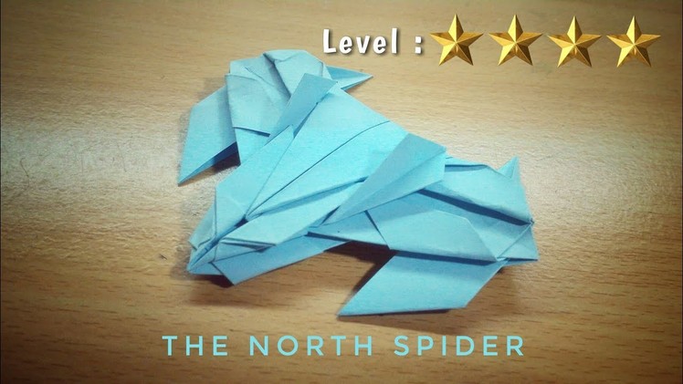 Origami Plane Papertoy - THE NORTH SPIDER - deyeight collection 2018 (re)