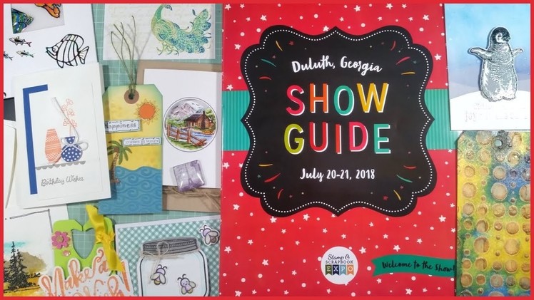 Scrapbook Expo 2018 Part 1 - How I Prep + Free Make and Takes