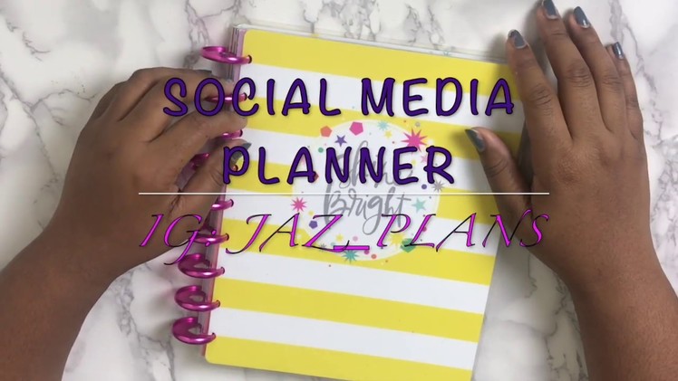Social Media Planner | Happy Planner (Trendsetter)