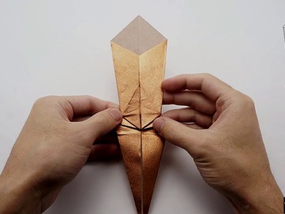 火影忍者的苦无折纸教程Naruto origami tutorial