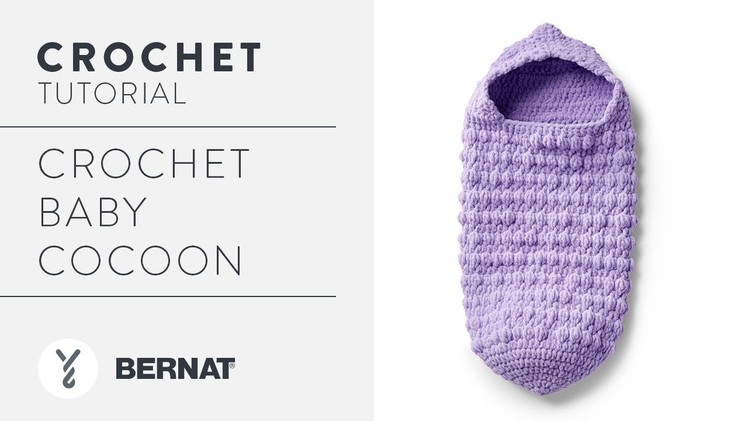 Crochet Baby Cocoon Tutorial by Bhooked Crochet