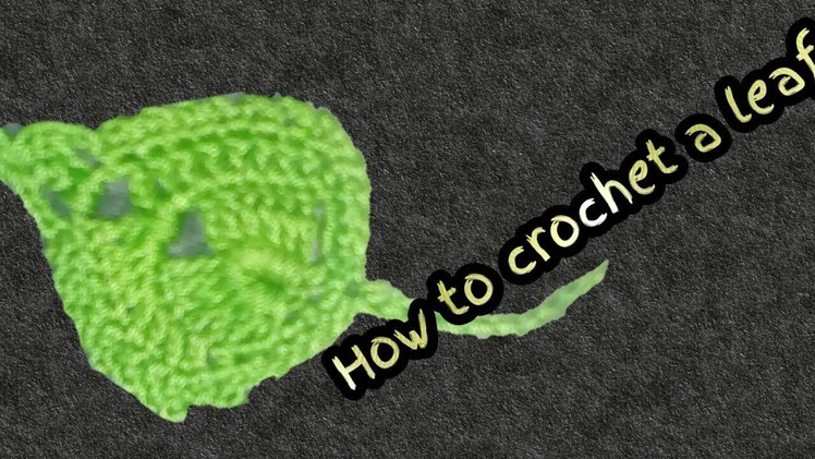 Crochet for beginners Tutorial 23.