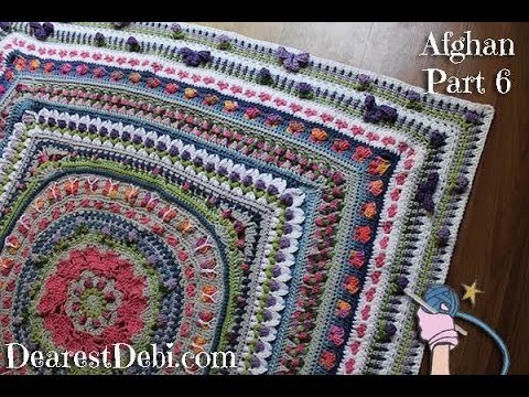 Girly Afghan CAL Afghan Part 6