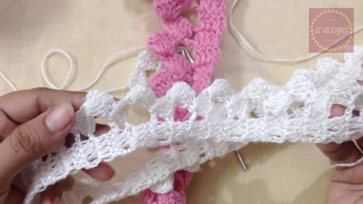 HAND EMBROIDERY | HOW TO MAKE CROCHET LACE | TUTORIAL