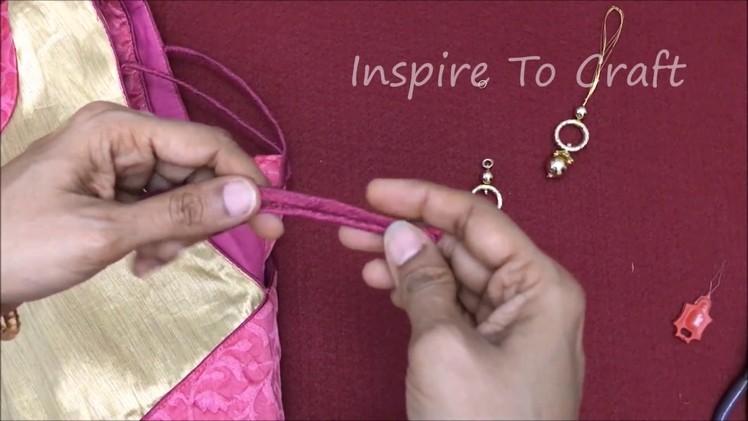 How to attach Latkans (dress. blouse Hanging Accessories)