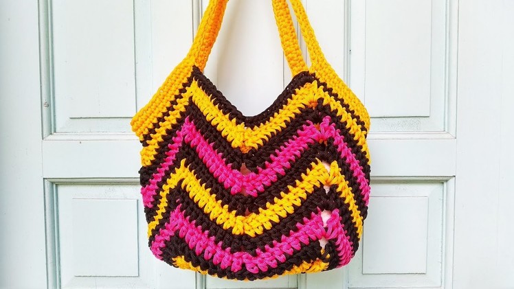 How to Crochet a Market.Beach Bag