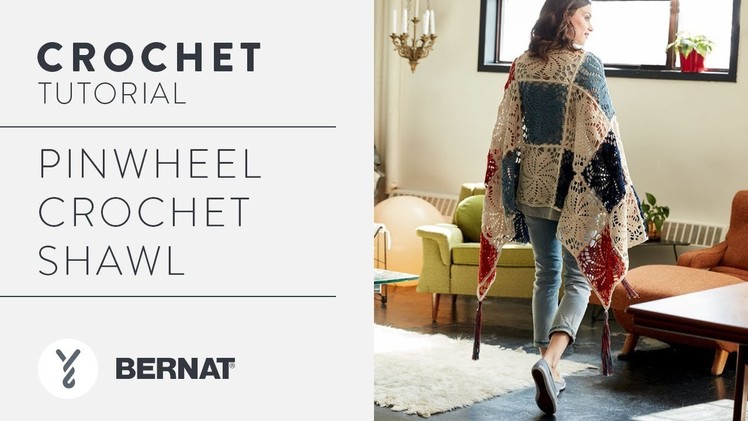 How to Crochet A Pinwheel Shawl