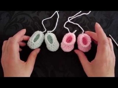 How to crochet two inch BOOTIE