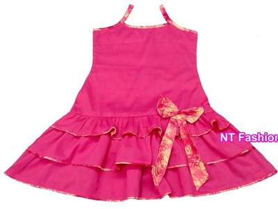 How to learn simple baby girls frocks designs | NT Fashion Point