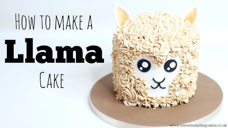 How to make a Llama Cake