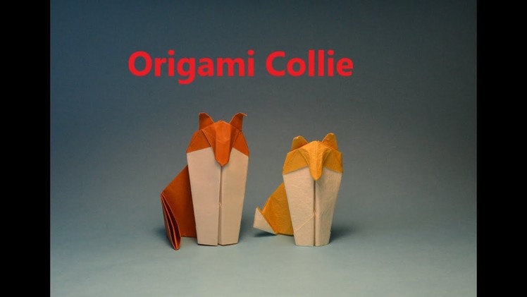 How to make a simple Origami Collie