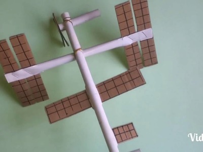 How to make a space station by paper. Origami.paper space station.