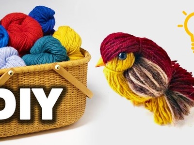 How to make a woolen yarn Bird | DIY | Amigurumi Toys