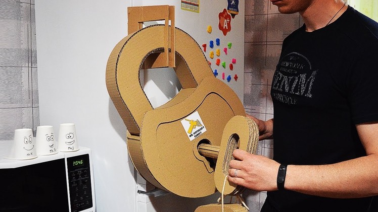 How to Make Fully Functional Lock from Cardboard