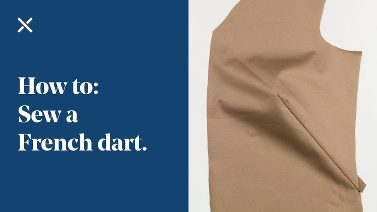 How To: Sew a French Dart | Cutaway Dart