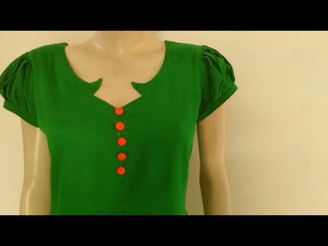 simple neck for kurti