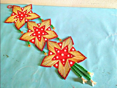 Matchstick art_ How to make matchstick wall hanging, easy matchstick wall decoration-By mtk