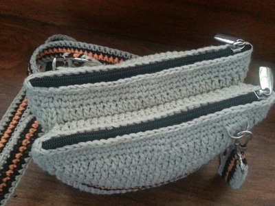 Part 2 | How to Crochet The Double Purse with Zipper