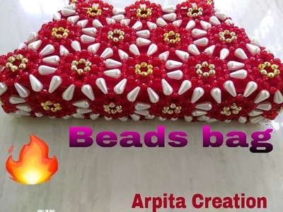 Part-2. How to make innovative design beads bag made by Arpita Creation