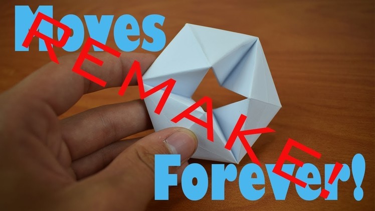 REMAKE: How to Fold an Origami Flexagon 2.0 - Easier and Super Cool!
