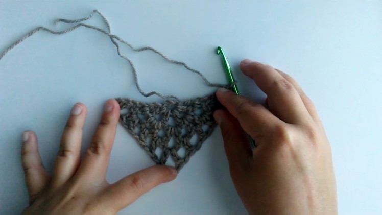Spring Shawl Crochet Tutorial, How to video