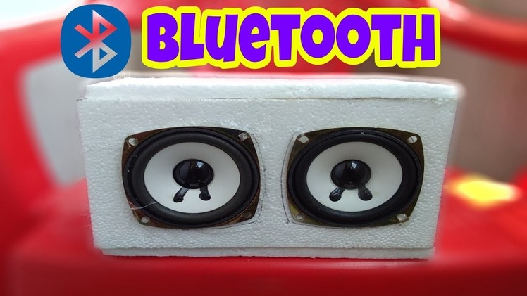 Amazing DIY Bluetooth Speaker | Arduino bluetooth speaker