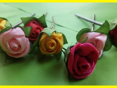Ideas Best Craft Idea Out Of Hair Pin How To Make Flower Hair