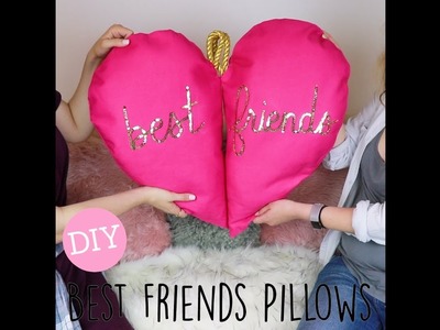 DIY Best Friends Pillows