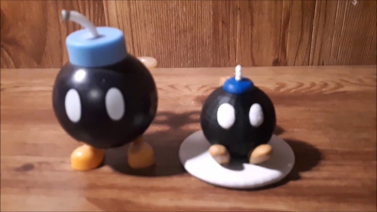 DIY Bob-omb Amiibo Like Figurine