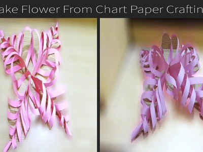 DIY | How To Make Flower From Chart Paper | Chart Paper Craft | Easy Making