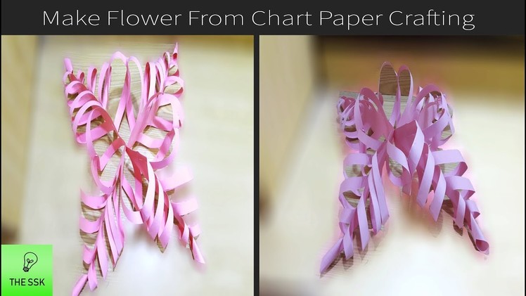 DIY | How To Make Flower From Chart Paper | Chart Paper Craft | Easy Making